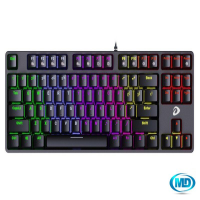 Bàn phím cơ DareU EK87 Multi LED Brown switch