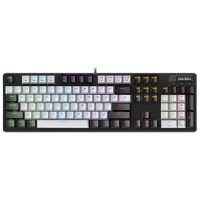 Bàn phím máy tính DARE-U EK1280X Black-grey, Optical switch - BLUE