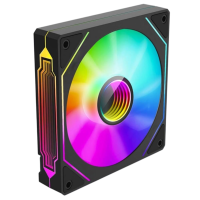 Fan Jungle Leopard PRISM 4 Pro Led gương vô cực, 5V ARGB - Black